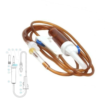 Przyrząd do przetaczania płynów infuzyjnych światłoczułych typ IS 150cm Margomed bez ftalanów 1szt