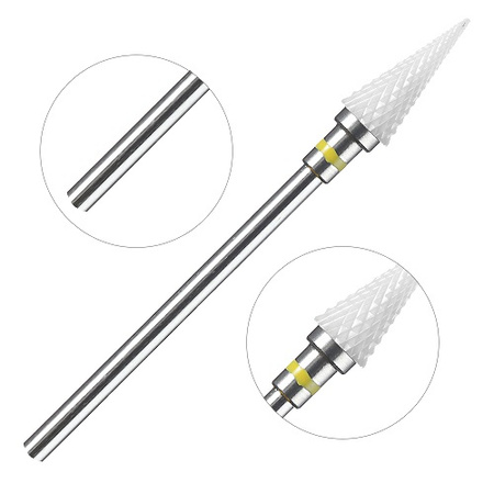 Frez ceramiczny CONE XF, bardzo delikatny (żółty)