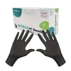 Rękawiczki nitrylowe czarne S Master Glove Nitrile PF Standard Black 100szt