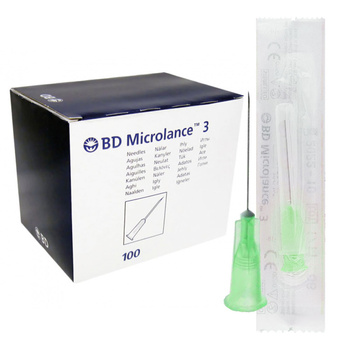 Igły iniekcyjne 21G 0,8mm x 40mm BD Microlance 3 100szt
