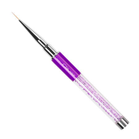 Pędzelek do zdobień Clavier 7mm - fioletowy
