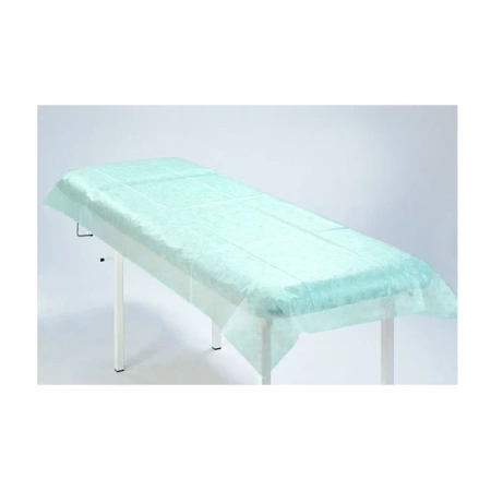 Prześcieradło jednorazowe 80cm x 210cm zielone 20g MedixPro 80szt