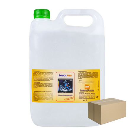 Żel do USG Zelpol bezbarwny 5l 2szt