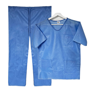 Ubranie chirurgiczne XXL jednorazowe SMMS 45g z kieszeniami 1szt