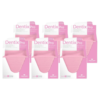 Serweta dentystyczna 33cm x 48cm różowa podfoliowana 54g DentixPro 480szt