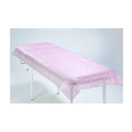 Prześcieradło jednorazowe 80cm x 210cm różowe 20g MedixPro 10szt