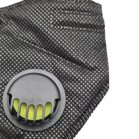 Maska ochronna FFP3 z zaworem oddechowym 5-warstw czarna 10 szt x 24op