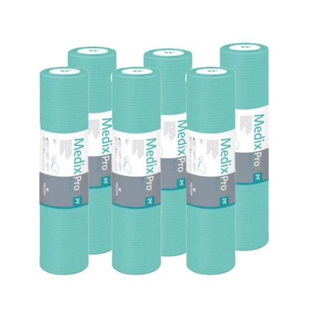 Podkład higieniczny na rolce 60cm x 50cm zielony podfoliowany 54g MedixPro 480szt