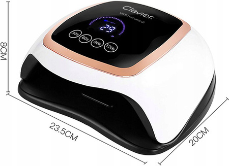 168W Lampa - LED UV (45 diod) Clavier - Q3 do Hybryd, Manicure