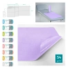 Podkład higieniczny na rolce 50cm x 50cm fioletowy podfoliowany 54g MedixPro 360szt