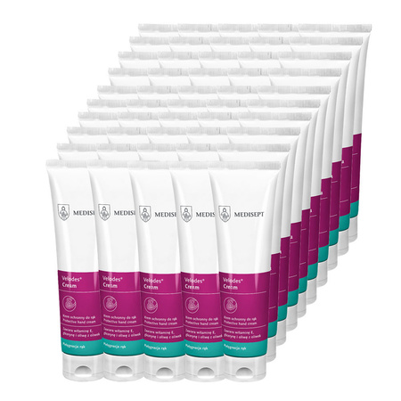 Krem regenerujący do rąk i ciała z wit E i gliceryną 100ml Velodes Cream 50szt