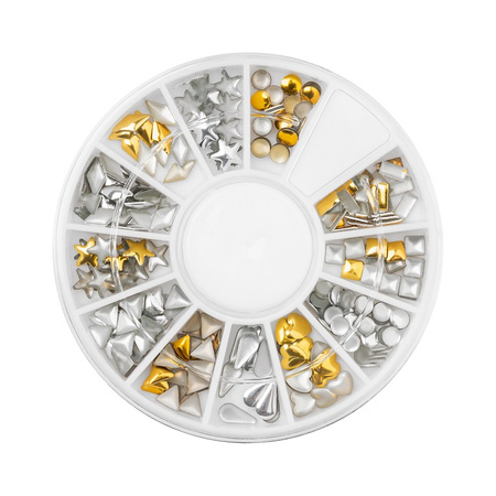 Karuzela Ozdoba Cyrkonie Kryształki na Paznokcie - 037