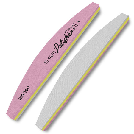 Pilnik-Polerka 2w1 Smart Polisher PRO Clavier do paznokci, manicure, 150/150, 10szt.