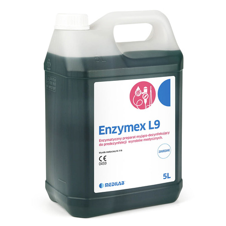Koncentrat do ręcznego mycia i dezynfekcji narzędzi, endoskopów Enzymex L9 5l