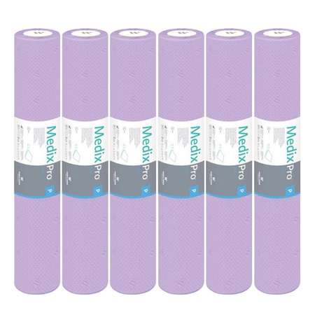 Podkład higieniczny na rolce 70cm x 50cm fioletowy 36g MedixPro 600szt