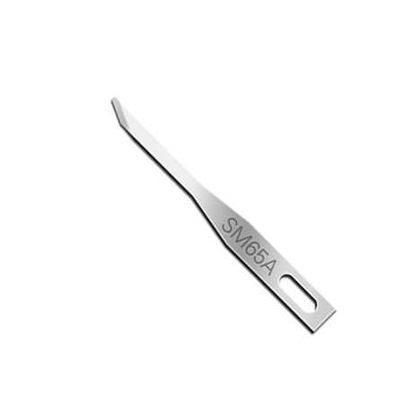 Ostrze mikrochirurgiczne SM65A sterylne 25szt stal nierdzewna Swann-Morton