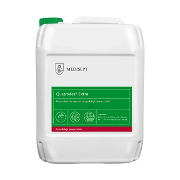 Koncentrat do mycia i dezynfekcji powierzchni Quatrodes Extra 5l