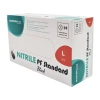 Rękawiczki nitrylowe czarne L Master Glove Nitrile PF Standard Black 100szt karton 10op