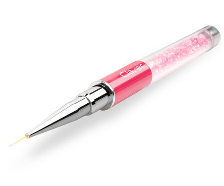 Pędzelek do zdobień Clavier 9mm- różowy