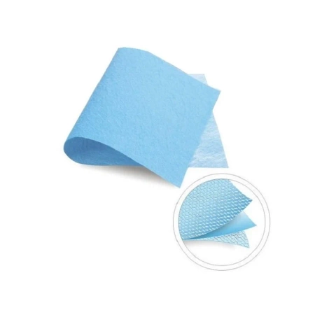 Serwety jałowe Matodrape z laminatu Blue Comfort z otworem 45cm x 45cm