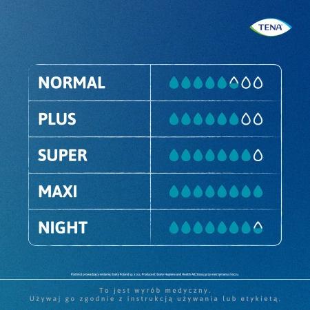Pieluchomajtki TENA Slip ProSkin Plus L 10 sztuk