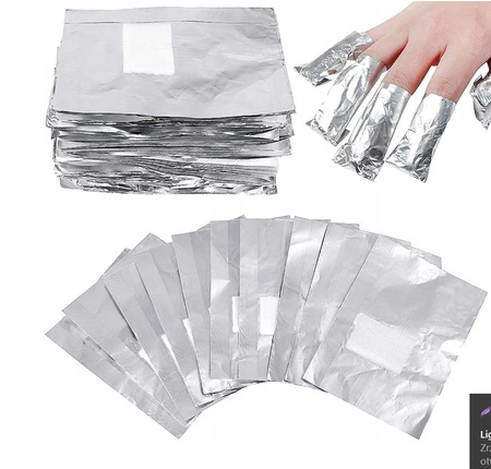 Folia do ściagania Hybryd Removal Gel Wraps, Medisterill, Clavier, 80szt.