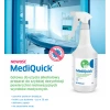 Alkoholowy płyn dezynfekujący MediQuick do szybkiej dezynfekcji powierzchni 1l 12op
