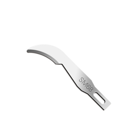 Ostrze mikrochirurgiczne SM68 sterylne 25szt stal nierdzewna Swann-Morton