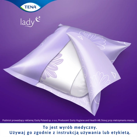 Specjalistyczne podpaski TENA Lady Maxi Night 12 szt