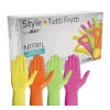 Rękawiczki nitrylowe S kolorowe AMPRI Style Tutti Frutti 96sztuk