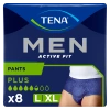 Tena Men Active Fit Pants, majtki chłonne, rozmiar L/XL, 95-130 cm, Plus, 8 sztuk