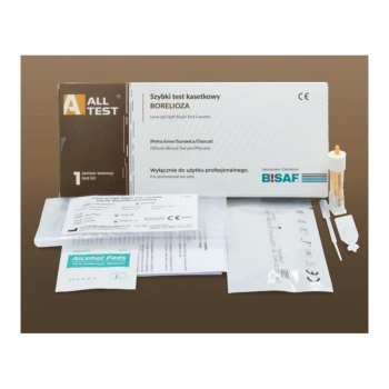 Test na borelioze - kasetkowy do oznaczania przeciwciał IgG/IgM Boreliozy 1szt