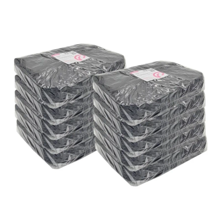 Podkład higieniczny pod głowę z nacięciem x na twarz czarny 100szt x 10op