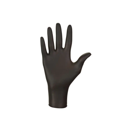Rękawiczki nitrylowe czarne XL Master Glove Nitrile PF Standard Black 100szt