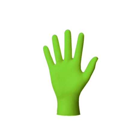 Rękawiczki nitrylowe XL zielone Mercator Gogrip green 50szt