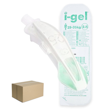 Maska krtaniowa I gel rozmiar 2.5 dla dużego dziecka maska oddechowa intubacyjna żelowa I-gel 10 szt