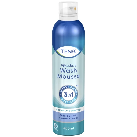Pianka do mycia ciała 400ml Tena Wash Mousse 15szt