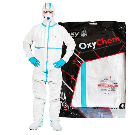 Kombinezon ochronny przeciwchemiczny XL OxyChem C310 typ 4 5 6