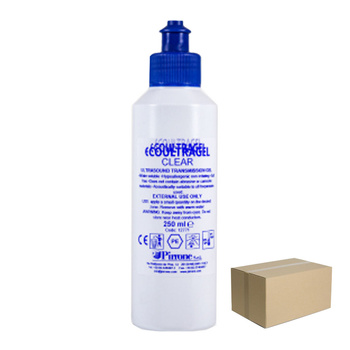 Żel do USG Ecoultragel Clear bezbarwny zel USG Pirrone 250ml 56szt