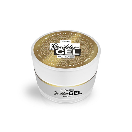 Żel Budujący UV/LED Clavier BUILDER GEL “White”
