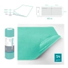 Podkład higieniczny na rolce 38cm x 50cm zielony podfoliowany 54g MedixPro 640szt
