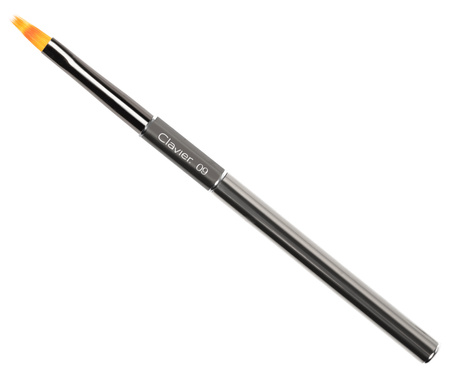 Pędzelek do zdobień OMBRE płaski do cieniowania 09 srebrny