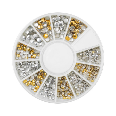 Karuzela Ozdoba Cyrkonie Kryształki na Paznokcie - 034