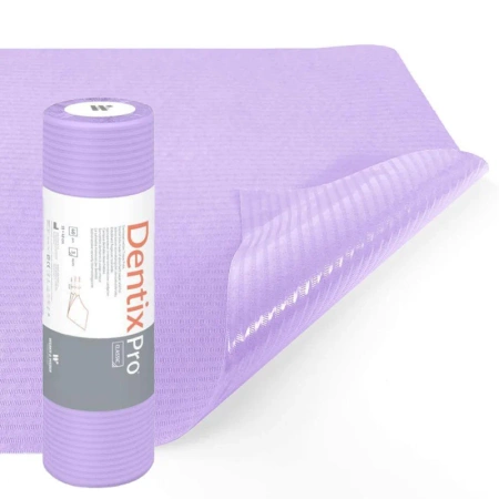 Serweta dentystyczna na rolce 33cm x 48cm fioletowa podfoliowana 54g DentixPro 40szt