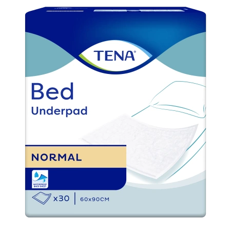 Podkład chłonny na łóżko 90cm x 60cm Tena Bed Normal 30 sztuk