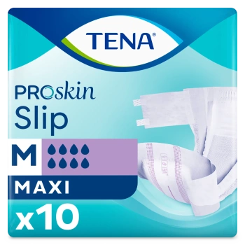 Pieluchomajtki TENA Slip ProSkin Maxi M 10 szt