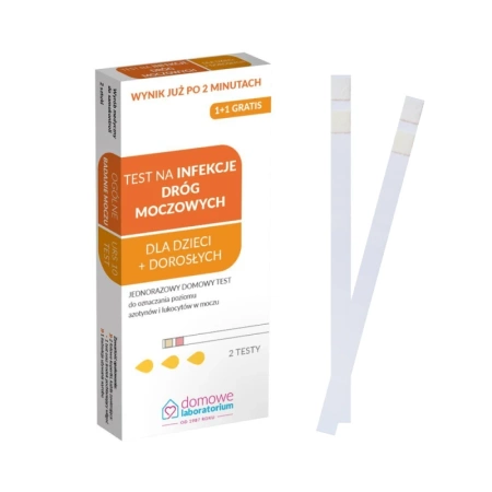 Domowe testy na infekcje dróg moczowych dla dzieci i dorosłych 2szt (1op)