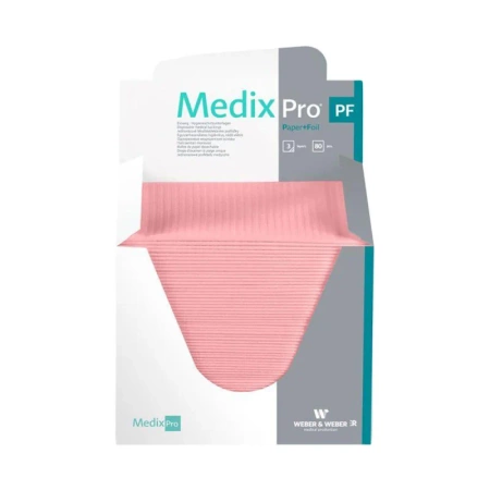 Podkład higieniczny 33cm x 48cm różowy podfoliowany 54g MedixPro 480szt