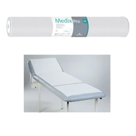 Podkład higieniczny na rolce 70cm x 50cm biały podfoliowany 54g MedixPro 480szt