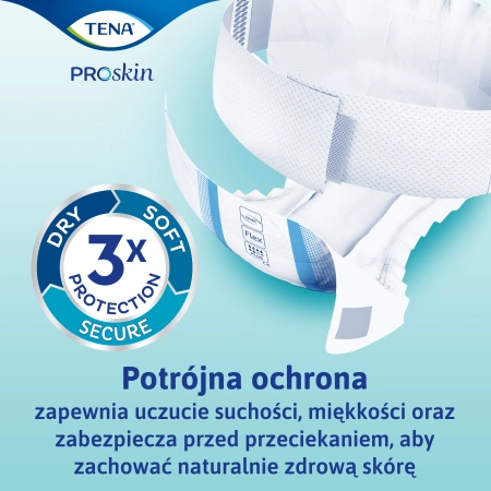 Pieluchomajtki TENA Flex ProSkin Maxi M 22 szt
